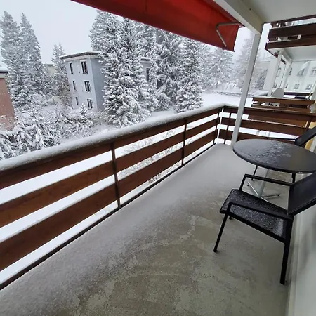 Apartment Helle 2 Schlafzimmer In - Grosszuegig, Zentral Und Ruhig Gelegen Davos