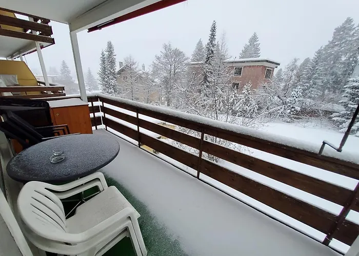 Helle 2 Schlafzimmer In - Grosszuegig, Zentral Und Ruhig Gelegen * Davos